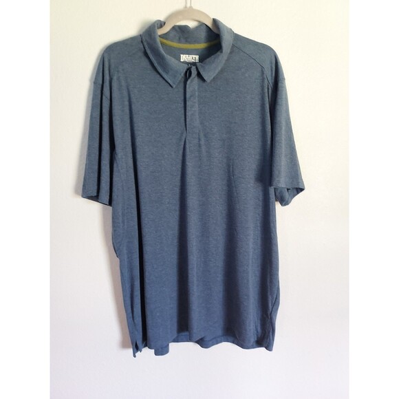 Duluth Men's Polo Shirts Size Large - Black and Blue - Set of 2 - Poly/Cottong - Picture 5 of 7